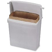 Rubbermaid Sanitary Napkin Receptacle, White, 12 1/2" x 5 1/4" x 10 3/4" (FG614000WHT)
