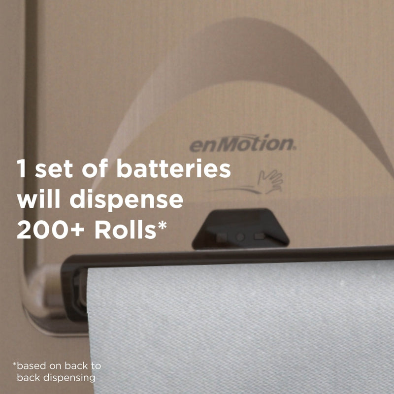 enMotion by GP PRO 1-Ply Paper Towels, 100% Recycled, Brown, 700ft Per Roll, Pack Of 6 Rolls