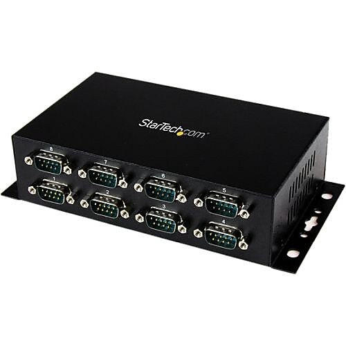 StarTech ICUSB 2328I USB to DB9 RS232 Serial Adapter Hub, 8 Ports