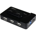 StarTech 6-Port USB 3.0 Hub, Black (ST7320USBC)