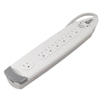 Belkin® SurgeMaster® Home Series 7-Outlet 1045 Joule Surge Suppressor With 6' Cord, White