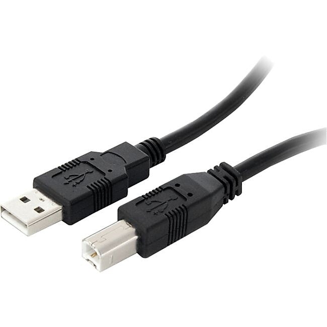 StarTech 30' Active USB 2.0 A to B Cable, Black