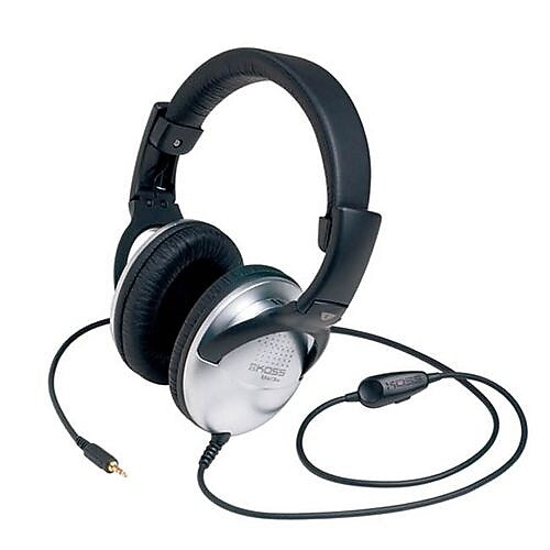 Koss UR29 Over-Ear Mix Jockey Headphone with In-Line Mic, Silver (Y77570)