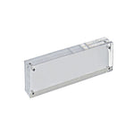 Azar Sign Holder, 11" x 3", Freestanding, Clear, Acrylic (104430)