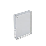 Azar Sign Holder, 5" x 7", Table Top, Clear, Acrylic (104434)
