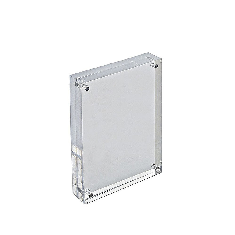Azar Sign Holder, 5" x 7", Table Top, Clear, Acrylic (104434)