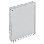 Azar Sign Holder, 8.5" x 11", Table Top, Clear, Acrylic (104436)