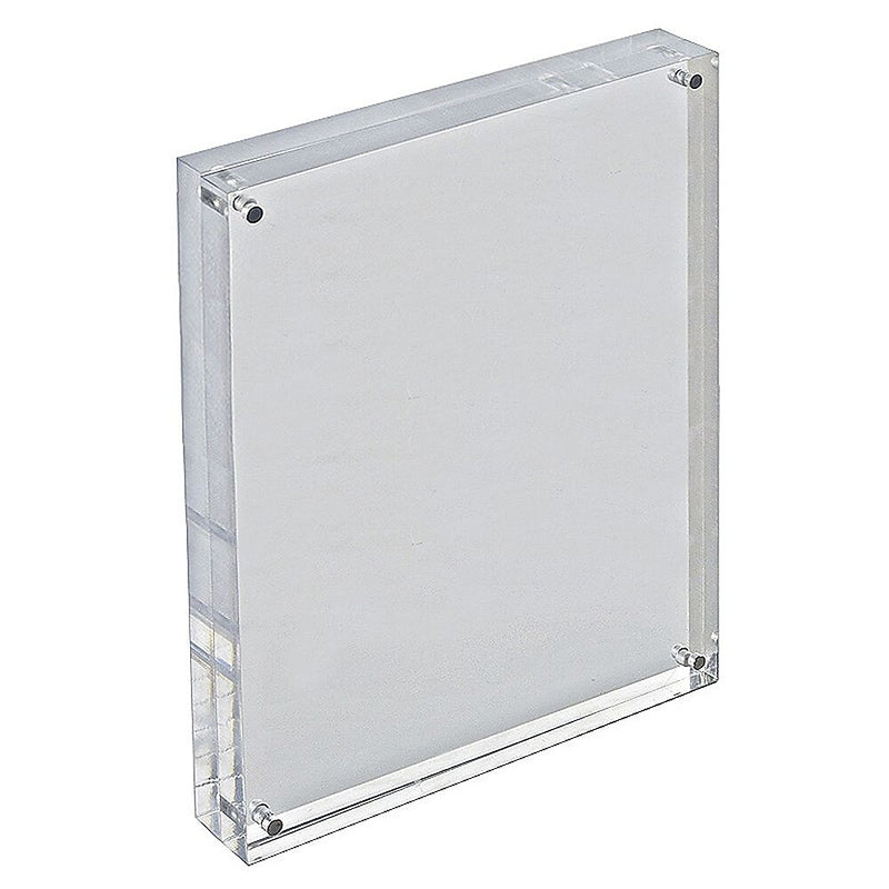 Azar Sign Holder, 8.5" x 11", Table Top, Clear, Acrylic (104436)