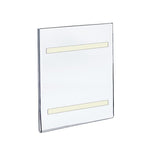 Azar Sign Holder, 8" x 10", Vertical, Wall Mounted, Clear, Acrylic, 10/Pack (122025)