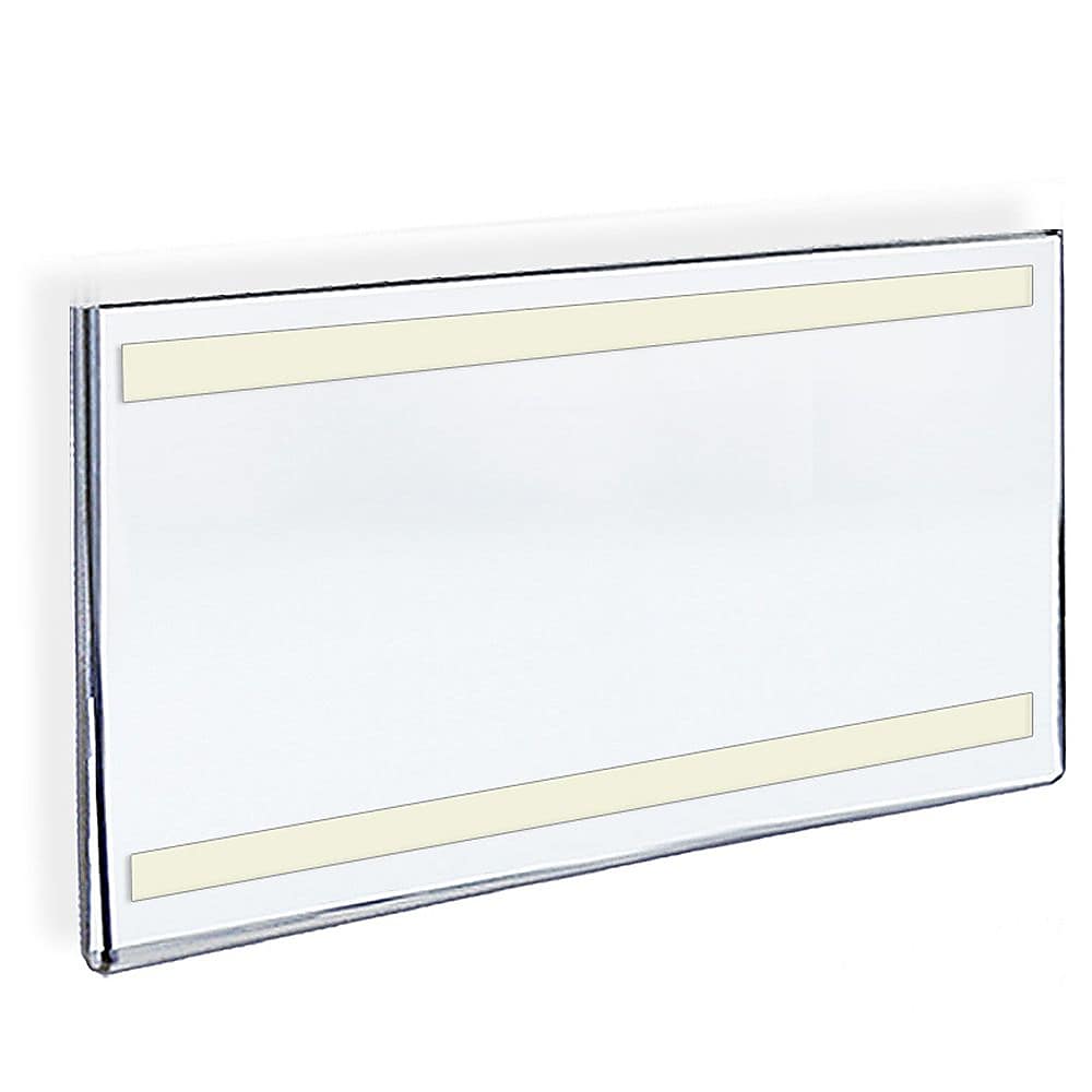 Azar Sign Holder, 22" x 17", Horizontal, Wall Mounted, Clear, Acrylic, 10/Pack (122038)