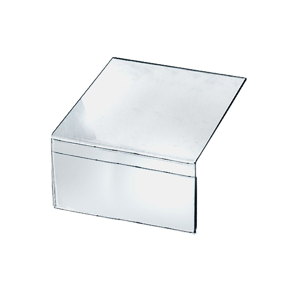 Azar Sign Holder, 8.5" x 5.5", Horizontal, Table Top, Clear, Acrylic, 10/Pack (142703)