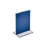 Azar Sign Holder, 4" x 5", Vertical, Table Top, Clear, Acrylic, 10/Pack (152729)
