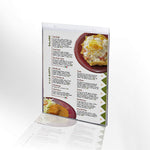 Azar Sign Holder, 11" x 14.75", Vertical, Wall Mounted, Clear, Acrylic, 10/Pack (162710)