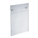 Azar Poster Holder, 24" x 36", Vertical, Wall Mounted, Clear, Acrylic (182736)