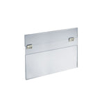 Azar Poster Holder, 22" x 17", Horizontal, Wall Mounted, Clear, Metal (182739)