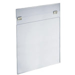 Azar Poster Holder, 30" x 40", Vertical, Wall Mounted, Clear, Acrylic (182740)