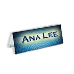 Azar Nameplate Holder, 8.5" x 3", Horizontal, Table Top, Clear, Acrylic, 10/Pack (192805)