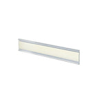 Azar Nameplate Holder, 6" x 1.5", Horizontal, Desktop/Wall, Clear, Plastic, 10/Pack (199604)