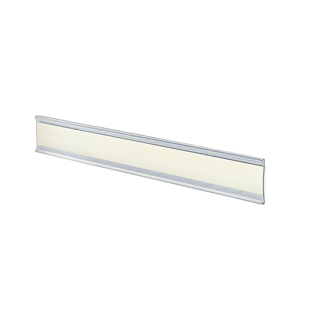 Azar Nameplate Holder, 8.5" x 1.5", Horizontal, Desktop/Wall, Clear, Plastic, 10/Pack (199605)