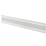 Azar Nameplate Holder, 11" x 2", Horizontal, Desktop/Wall, Clear, Plastic, 10/Pack (199609)