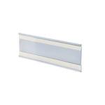 Azar Nameplate Holder, 6" x 3", Horizontal, Desktop/Wall, Clear, Plastic, 10/Pack (199610)