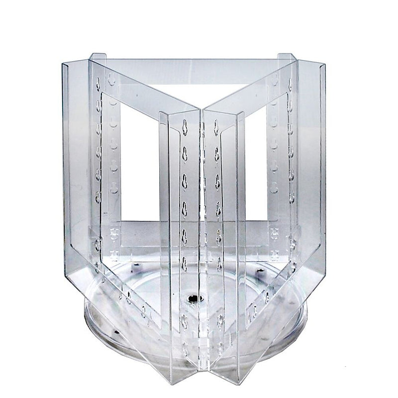 Azar Brochure Holder, 11" x 11.75", Vertical, Table Top, Clear, Plastic (252320)