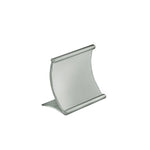 Azar Sign Holder, 4" x 4", Table Top, Gray, Metal (300885)