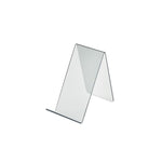 Azar Displays 3.5"W x 7.5"D x 6.5"H Easel Display. Front Lip: 1.75"H, 10-Pack (515425)