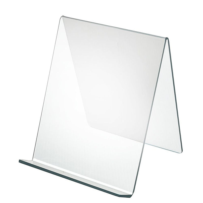 Azar Displays 9"W x 9.5"D x 10.5'H Easel Display. Front Lip: 1.75"H, 10-Pack (515450)