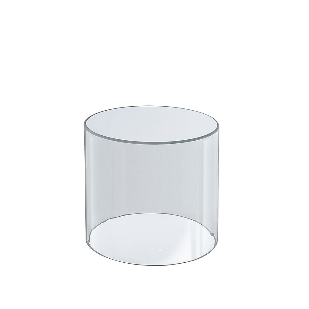 Azar Displays Clear Acrylic Cylinder Display, Plastic Round Container and Riser, 6"W x 6"H (556605)