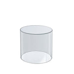 Azar Displays Clear Acrylic Cylinder Display, Plastic Round Container and Riser, 6"W x 6"H (556605)