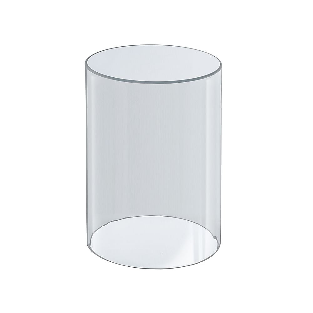 Azar Displays Clear Acrylic Cylinder Display, Plastic Round Container and Riser, 6"W x 10"H (556610)