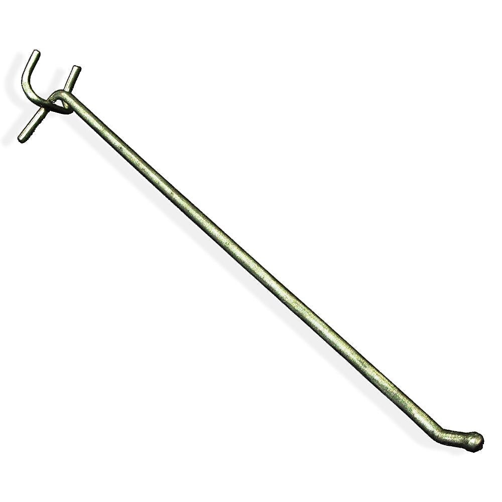 Azar Displays 10" Metal Wire Hook: 0.187" Diameter, 50-Pack (700810)