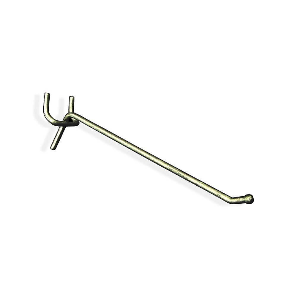 Azar Displays 6" Metal Wire Hook: 0.148"Diameter, 50-Pack (700886)