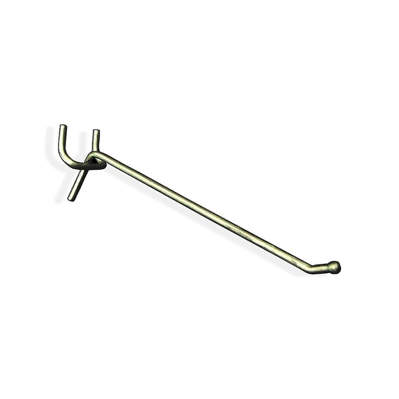 Azar Displays 6" Metal Wire Hook: 0.148"Diameter, 50-Pack (700886)