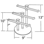 Azar® 3 Pole Necklace/Bracelet Counter Display