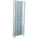 Azar® 44"(H) x 14"(W) Pegboard Powerwing Display, Clear