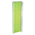 Azar® 44"(H) x 14"(W) Pegboard Powerwing Display, Green