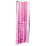 Azar® 44"(H) x 14"(W) Pegboard Powerwing Display, Pink