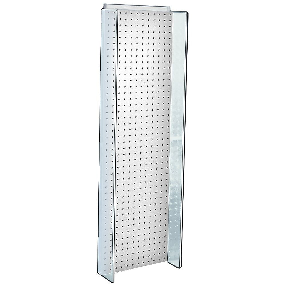 Azar 44"(H) x 14"(W) Pegboard Powerwing Display, White