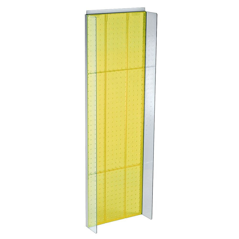 Azar 44" x 14" Pegboard Powerwing Display, Yellow (700350-YEL)