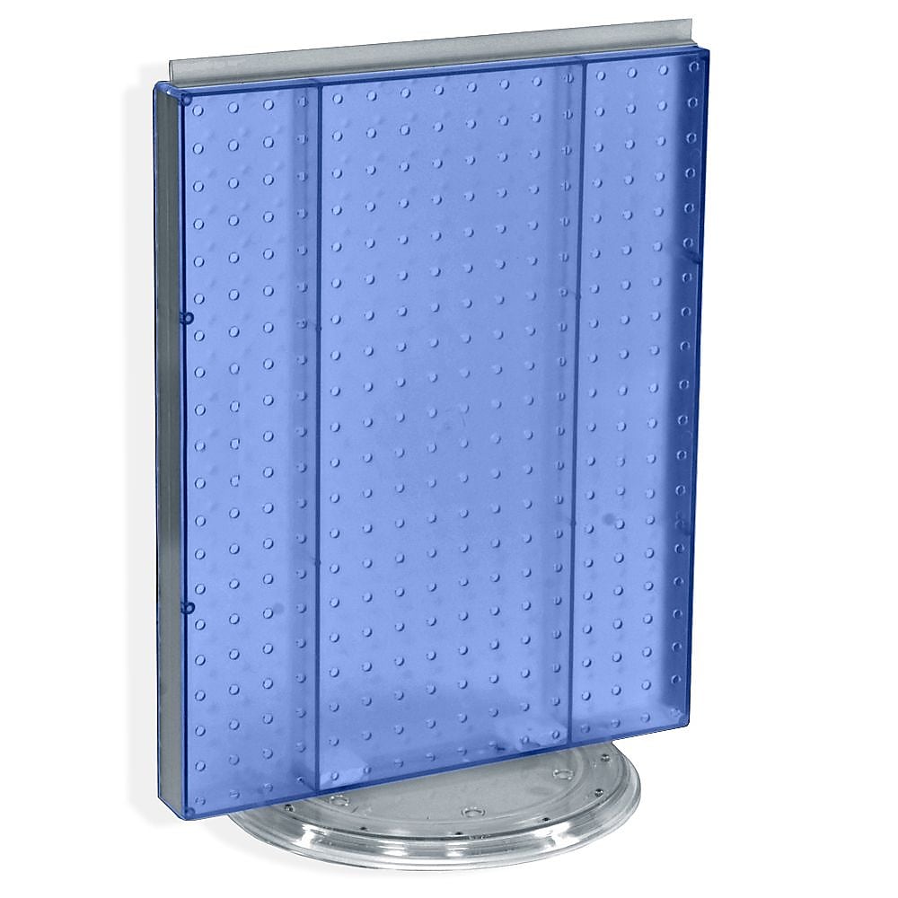 Azar 16"W Pegboard Counter Unit, Blue (700500-BLU)