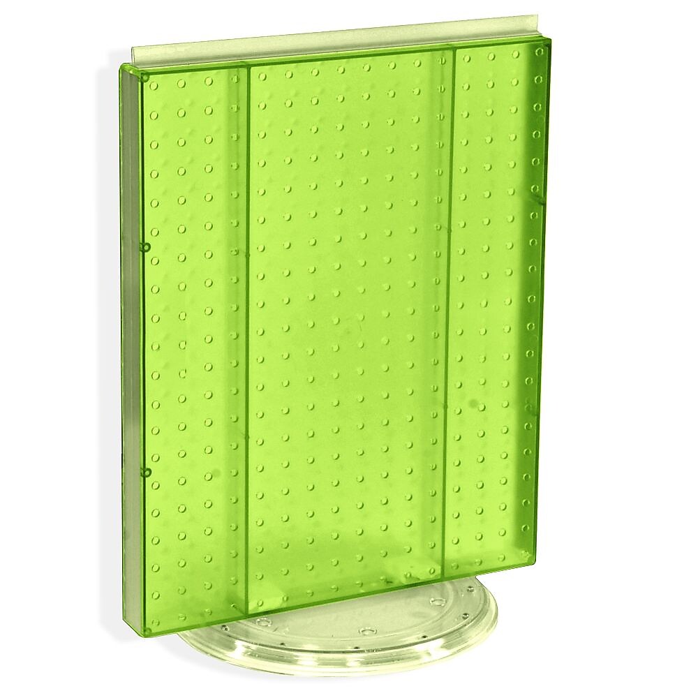 Azar 16"W Pegboard Counter Unit, Green (700500-GRE)