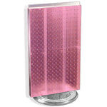Azar 13 1/2"W 2-Sided Pegboard Counter Unit, Pink (700513-PNK)