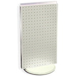 Azar 13 1/2"W 2-Sided Pegboard Counter Unit, White (700513-WHT)