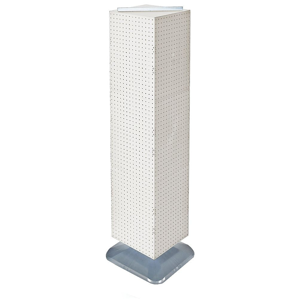 Azar 14" x 14" Interlocking Pegboard Display, White (701464-WHT)