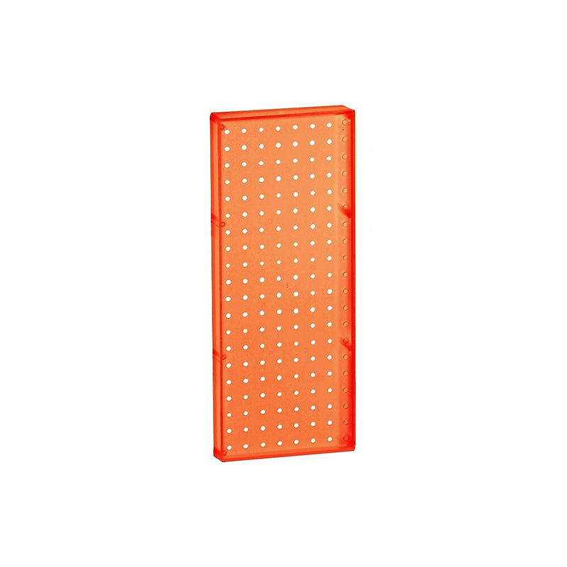 Azar® 20"(H) x 8"(W) Pegboard 1-Sided Wall Panel, Translucent Orange, 2/Pack (770820-ORG-2PK)