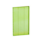 Azar 22" x 13 1/2" Pegboard 1-Sided Wall Panel, Translucent Green, 2/Pack (771322-GRE-2PK)