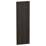 Azar® 44"(H) x 13 1/2"(W) Pegboard 1-Sided Wall Panel, Solid Black, 2/Pack