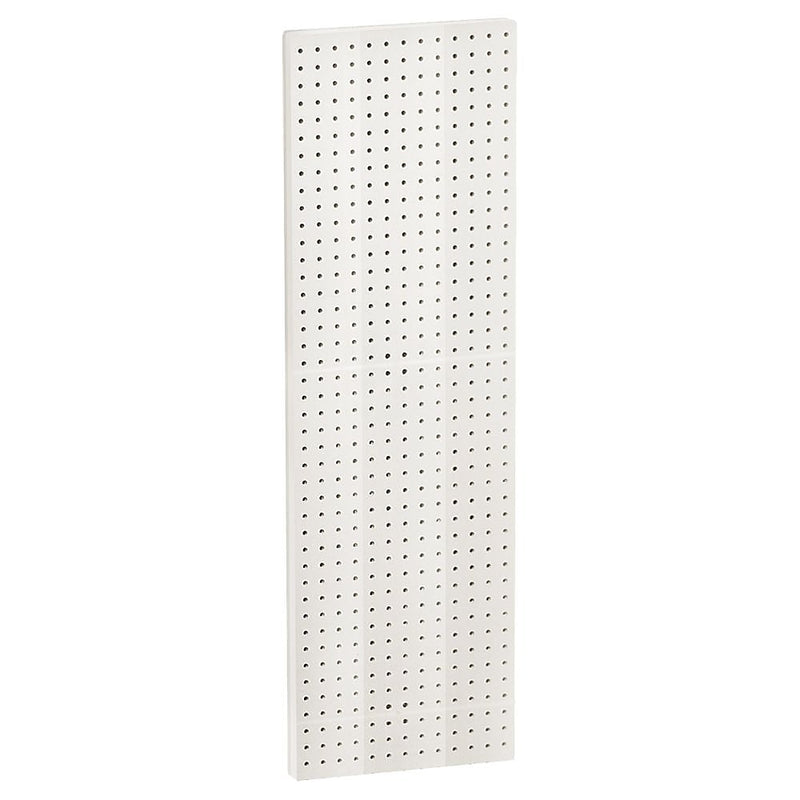 Azar Displays Pegboard Wall Panel Storage Solution, Size: 44"x 13.5", 2-Pack, White (771344-WHT-2PK)